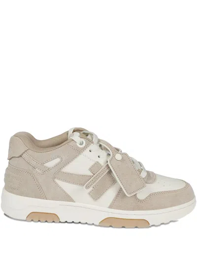 Off-white Arrow Appliqué Sneakers In Neutral
