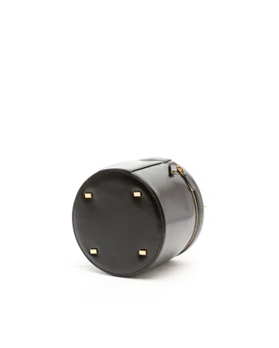 Celine Céline Vanity Clutch Bag In Black
