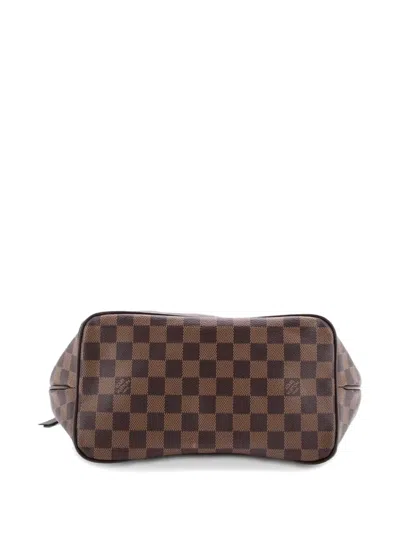 Pre-owned Louis Vuitton Westminster Handbag Damier Pm Satchel In Brown