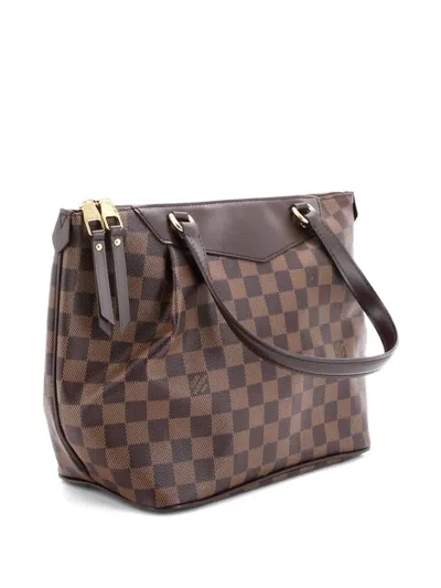 Pre-owned Louis Vuitton Westminster Handbag Damier Pm Satchel In Brown