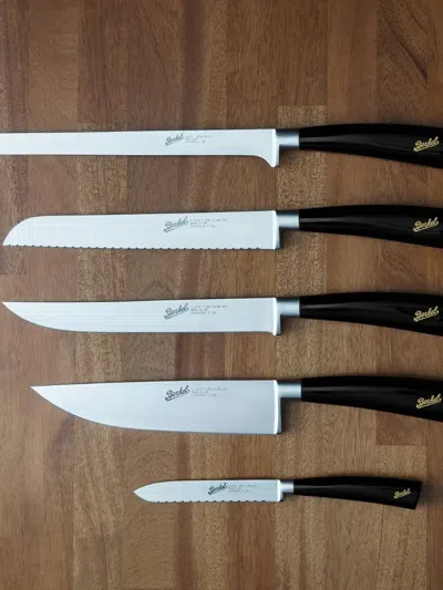 Berkel Stainless-steel Knifes (set Of Five)) In Silver