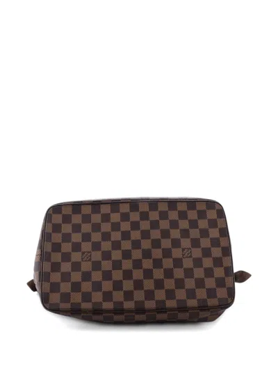 Pre-owned Louis Vuitton Saleya Handbag Damier Mm Tote Bag In Brown
