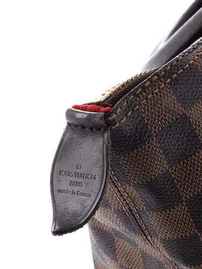 Pre-owned Louis Vuitton Saleya Handbag Damier Mm Tote Bag In Brown