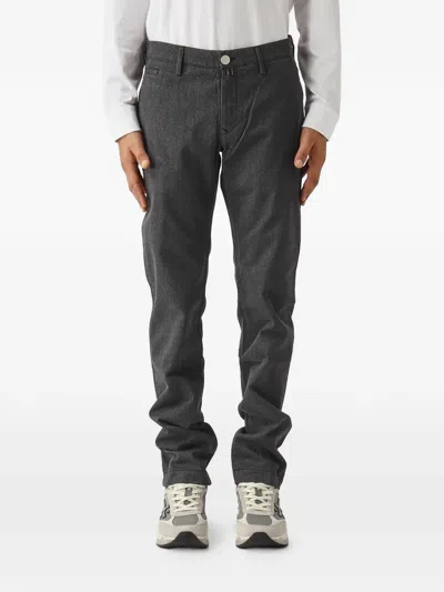 Jacob Cohen Cotton Trousers In Brown