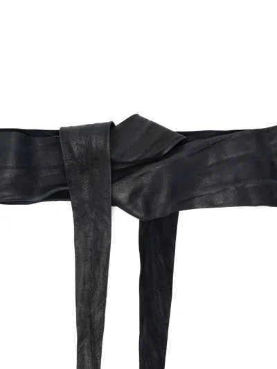 Sommet Tie Belt In Blue