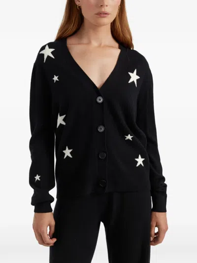 Chinti & Parker Star Cardigan In Black