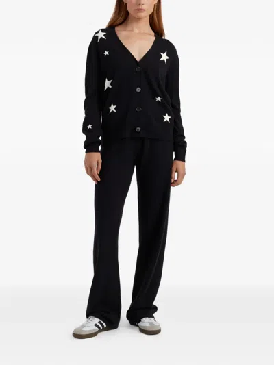 Chinti & Parker Star Cardigan In Black