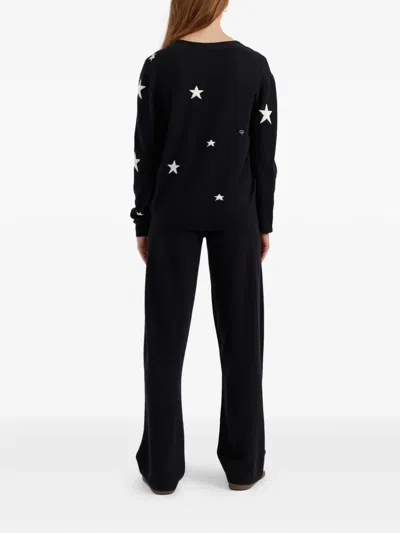 Chinti & Parker Star Cardigan In Black