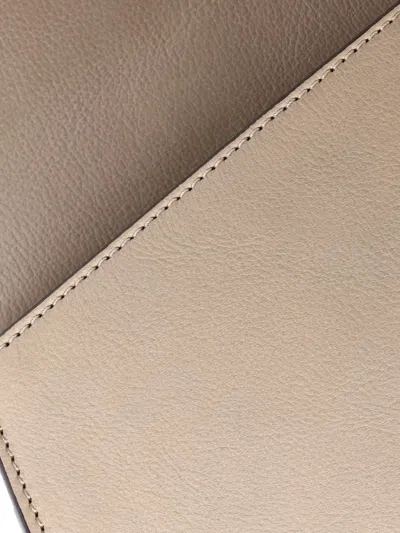 Pre-owned Chloé Nile Leather Small Crossbody Bag In Gray