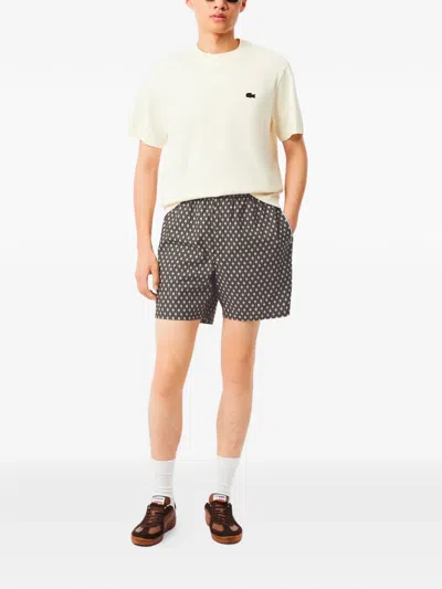 Lacoste Patterned Shorts In Multi