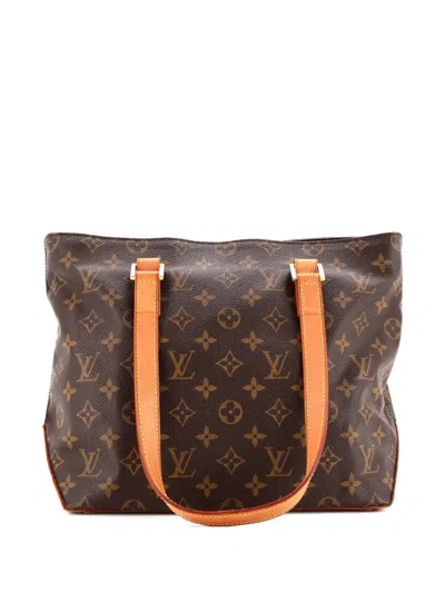 Pre-owned Louis Vuitton Cabas Piano Monogram Canvas Tote Bag In Brown