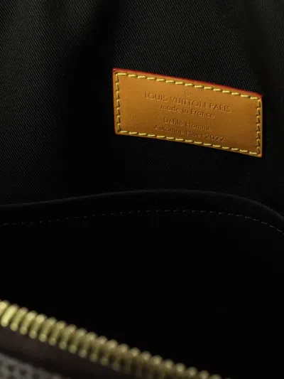 Pre-owned Louis Vuitton Neo Lockit Handbag Limited Edition Blurry Monogram Canvas Satchel In Brown