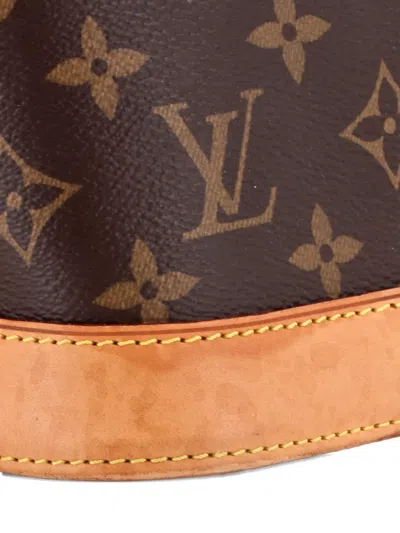 Pre-owned Louis Vuitton Alma Handbag Monogram Canvas Bb Crossbody Bag In Brown