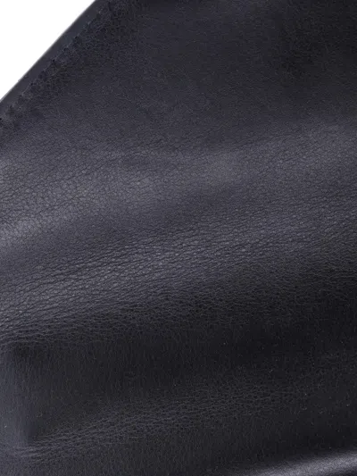 Pre-owned Louis Vuitton New Wave Chain Bag Quilted Leather Pm Shoulder Bag In Black