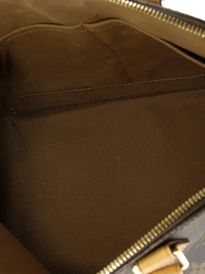 Pre-owned Louis Vuitton Alma Handbag Monogram Canvas Pm Satchel In Brown