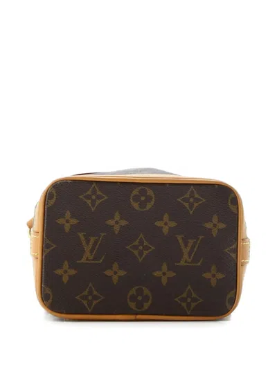 Pre-owned Louis Vuitton Legacy Milk Box Bag Monogram Canvas Crossbody Bag In Brown