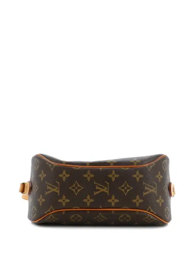 Pre-owned Louis Vuitton Blois Handbag Monogram Canvas Crossbody Bag In Brown