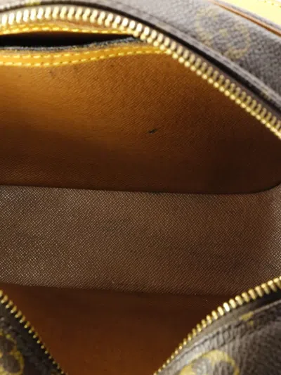 Pre-owned Louis Vuitton Blois Handbag Monogram Canvas Crossbody Bag In Brown