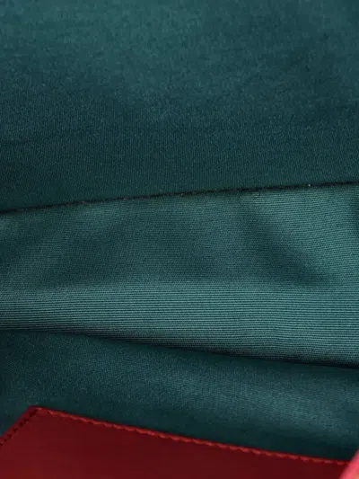 Pre-owned Bvlgari Serpenti Forever Square Leather Medium Shoulder Bag In Pink