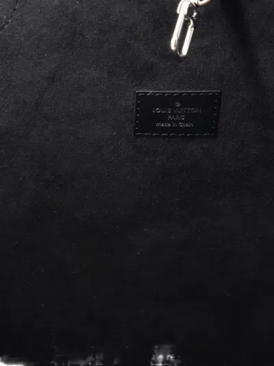 Pre-owned Louis Vuitton Neverfull Epi Leather Mm Tote Bag In Black