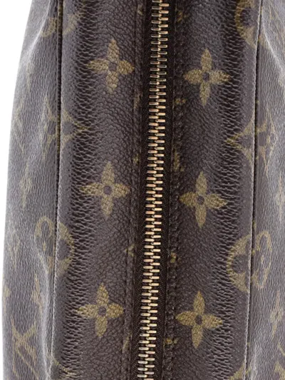 Pre-owned Louis Vuitton Trousse Toiletry Monogram Canvas 28 Pouch In Brown