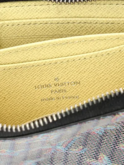 Pre-owned Louis Vuitton Zippy Coin Purse Damier Monogram Lv Pop Canvas Small Wallets In Multi