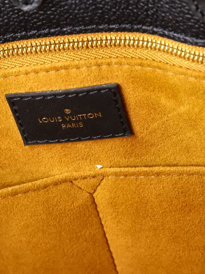 Pre-owned Louis Vuitton Onthego Monogram Empreinte Giant Mm Tote Bag In Black