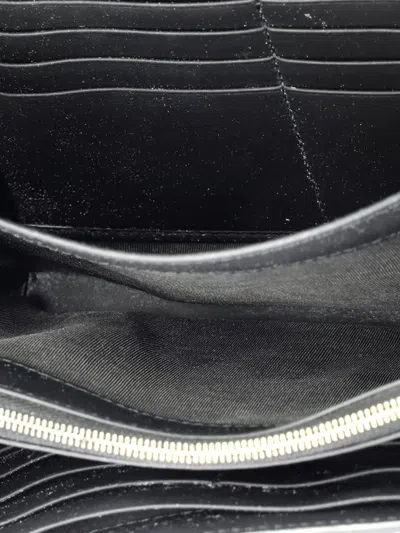 Pre-owned Gucci Dionysus Chain Wallet Gg Coated Canvas Small Crossbody Bag In Brown