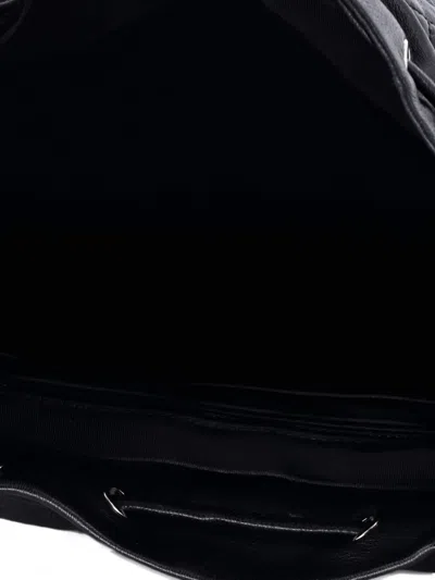 Pre-owned Chanel Urban Spirit Quilted Lambskin Large Backpack In Black