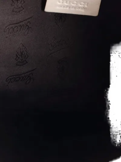 Pre-owned Gucci Twins Gg Canvas Medium Hobo Bag In Brown