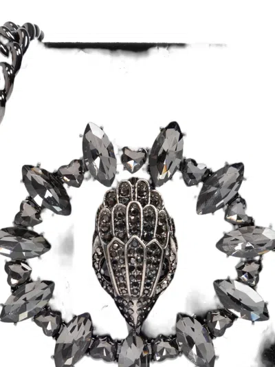 Kurt Geiger Chelsea Embellished Mini Bag In Black