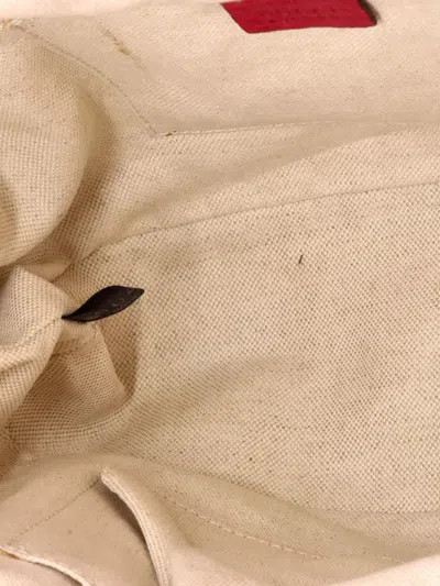 Pre-owned Gucci Bamboo Tassel Leather Medium Backpack In Pink