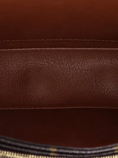 Pre-owned Louis Vuitton Marceau Handbag Monogram Canvas With Leather Shoulder Bag In Brown