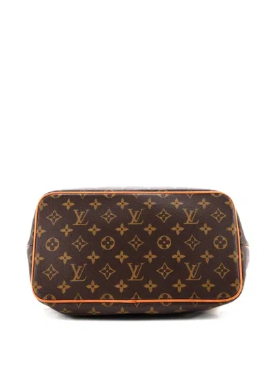 Pre-owned Louis Vuitton Palermo Handbag Monogram Canvas Pm Tote Bag In Brown