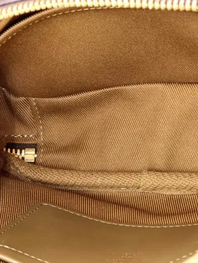 Pre-owned Louis Vuitton Utility Monogram Canvas Crossbody Bag In Brown