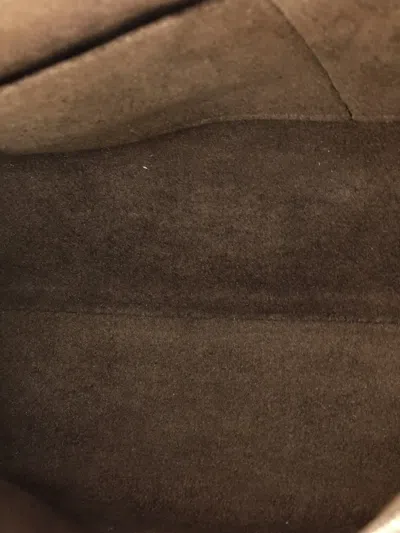 Pre-owned Louis Vuitton Cluny Top Handle Bag Epi Leather Bb Satchel In Red