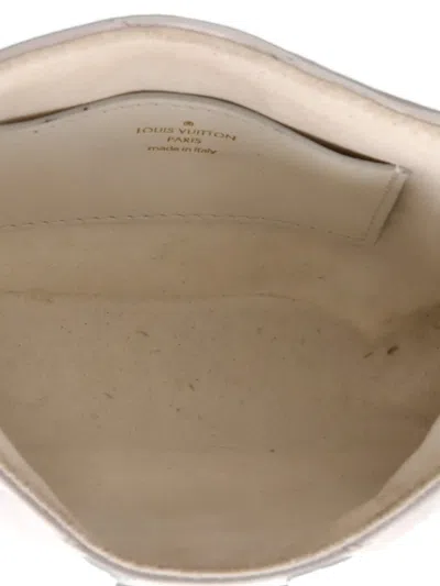 Pre-owned Louis Vuitton New Wave Multi Pochette Quilted Leather Crossbody Bag In Blue