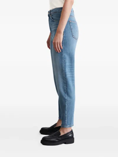 Marc O'polo Logo-patch Jeans In Blue