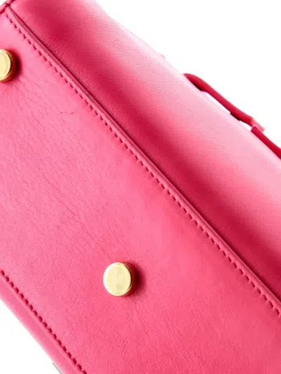 Pre-owned Saint Laurent Sac De Jour Bag Leather Baby Tote Bag In Pink