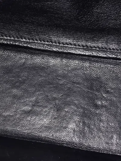 Pre-owned Chanel Classic Single Flap Bag Quilted Caviar Jumbo Shoulder Bag In Black