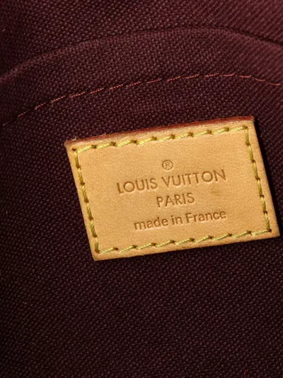 Pre-owned Louis Vuitton Favorite Handbag Monogram Canvas Pm Clutch Bag In Brown