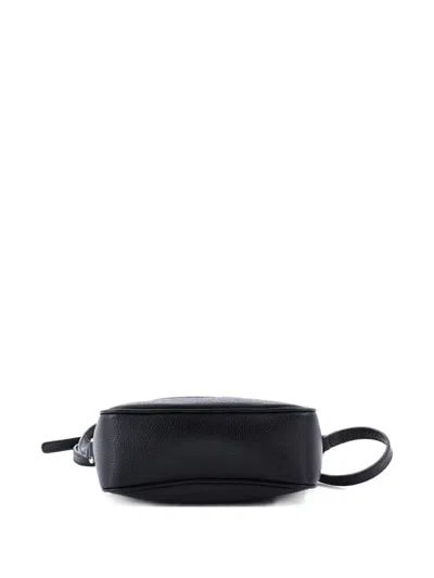 Pre-owned Gucci Soho Disco Leather Small Crossbody Bag In Black