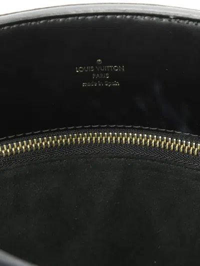 Pre-owned Louis Vuitton Phenix Monogram Canvas With Leather Mm Tote Bag In Black