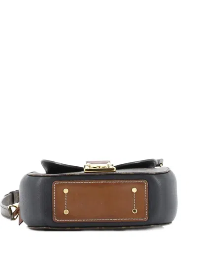 Pre-owned Louis Vuitton Eden Handbag Monogram Canvas Pm Crossbody Bag In Brown