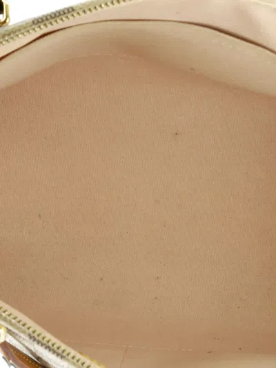 Pre-owned Louis Vuitton Iena Tote Damier Pm Shoulder Bag In White