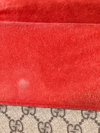 Pre-owned Gucci Dionysus Bag Gg Coated Canvas Mini Crossbody Bag In Brown