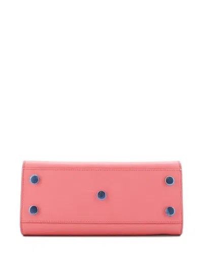 Pre-owned Saint Laurent Sac De Jour Nm Bag Leather Nano Tote Bag In Pink