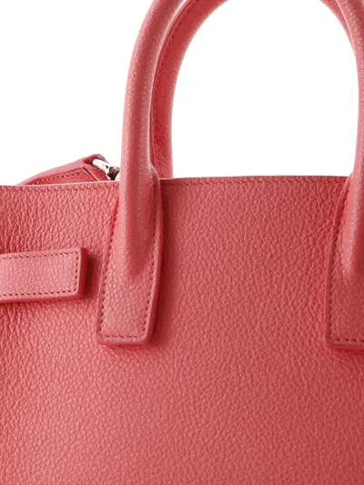 Pre-owned Saint Laurent Sac De Jour Nm Bag Leather Nano Tote Bag In Pink