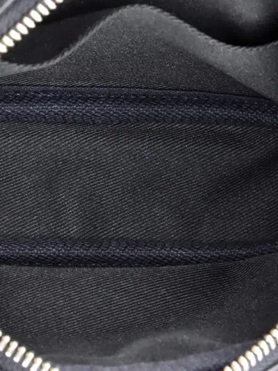 Pre-owned Louis Vuitton Outdoor Pouch Monogram Taigarama Crossbody Bag In Black