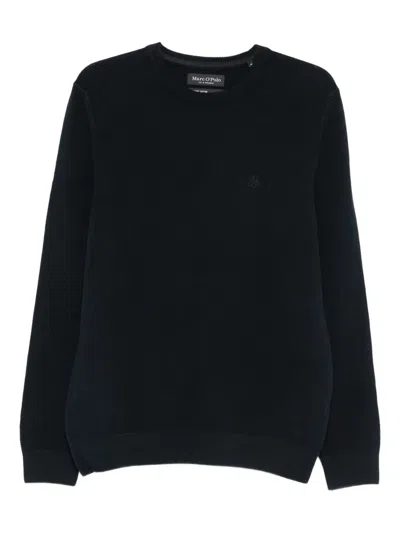 Marc O'polo Crew-neck Sweater In Black